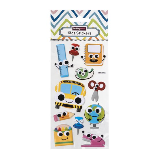 Back to School Puffy Stickers image number 3