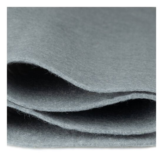 Light Grey Polyester Felt Sheet A4
