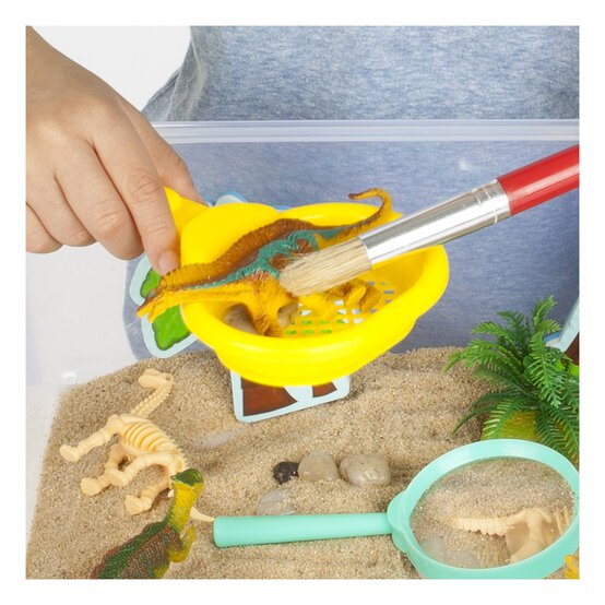 Dinosaur Dig Sensory Bin image number 3