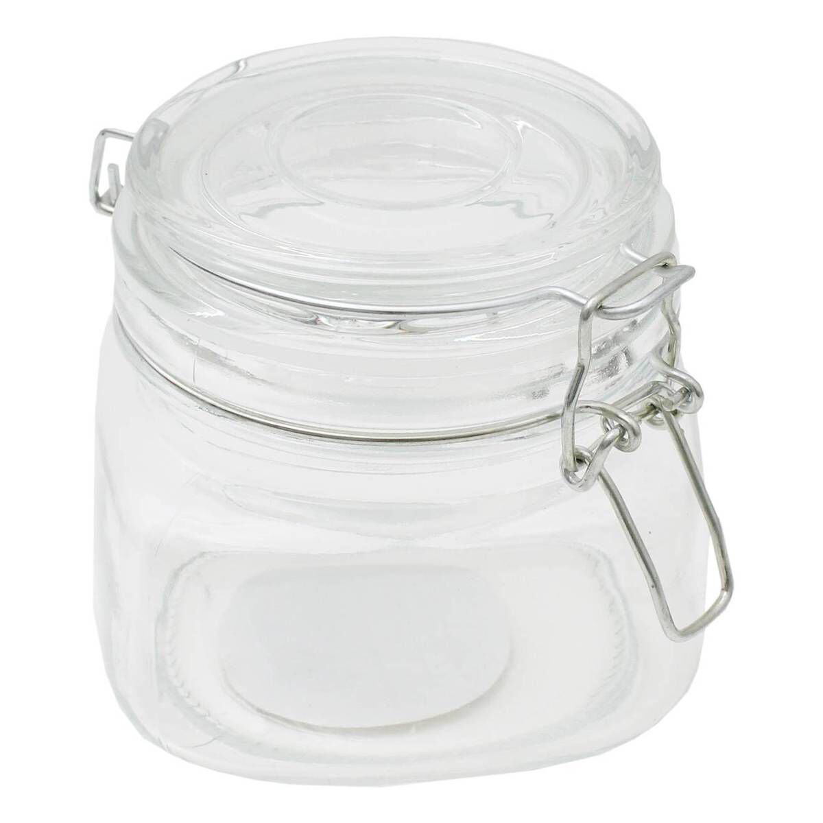 Clear Clip-Top Glass Jar 500ml | Hobbycraft