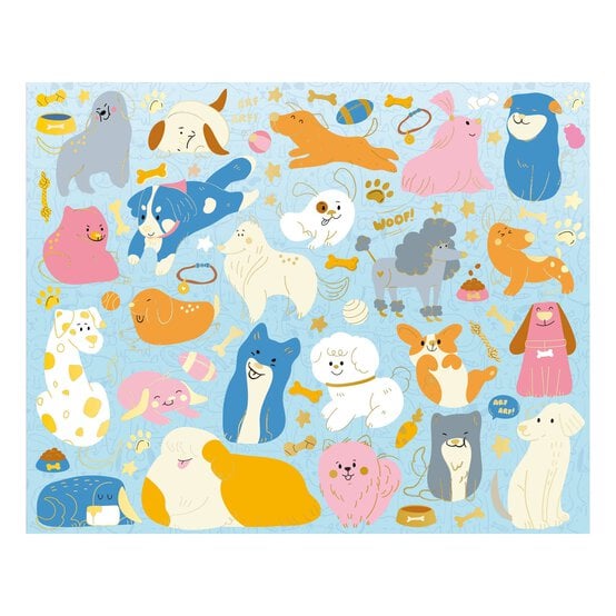 Elevate Dog Days Jigsaw Puzzle Deluxe Tube 1000 Pieces image number 2