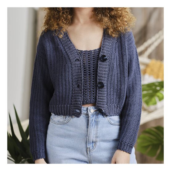 Knitcraft Crochet Vest and Cardigan Digital Pattern 0333 image number 2