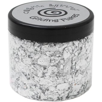 Cosmic Shimmer Silver Moon Gilding Flakes 200ml image number 3