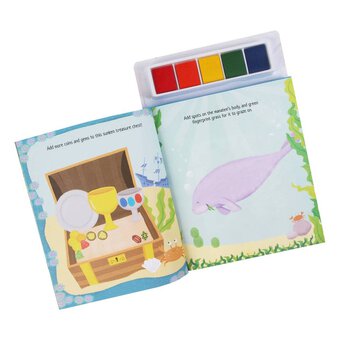 Under The Sea Finger Prints Activity Book image number 2