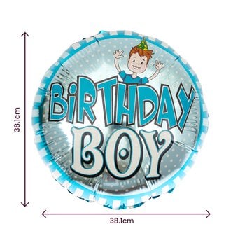 Large Birthday Boy Balloon