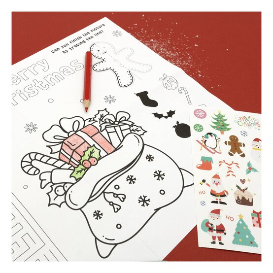 Christmas Activity Placemat Set image number 3