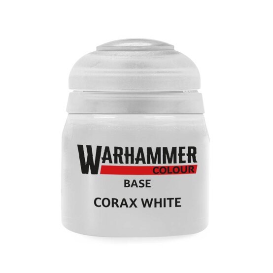 Warhammer Corax White Base Paint 12ml image number 1