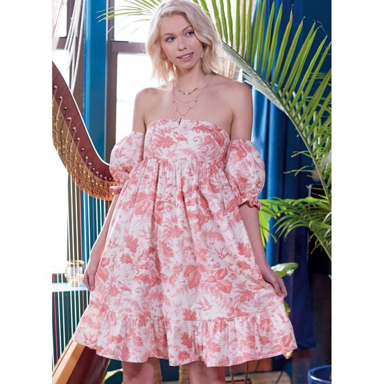 McCall&rsquo;s Raven Dress Sewing Pattern M8108 (14-22) image number 5