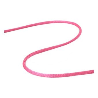 Hot Pink Ribbon Knot Cord 2mm x 10m