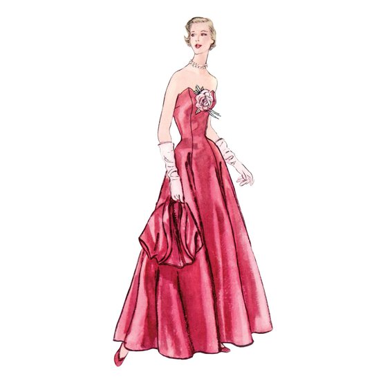 Simplicity 1950s Dress and Bolero Sewing Pattern S3082 (8-16) image number 2