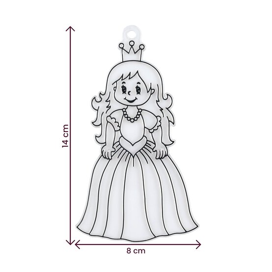Princess Plastic Suncatcher image number 6