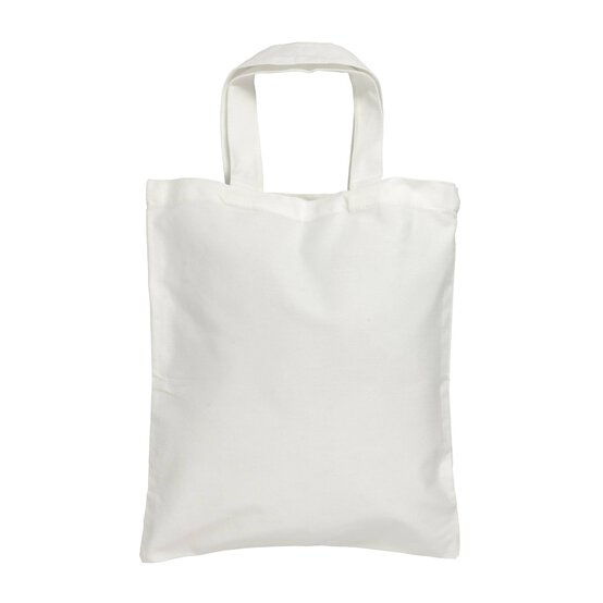 White Canvas Tote Bag 40cm x 45cm  image number 3