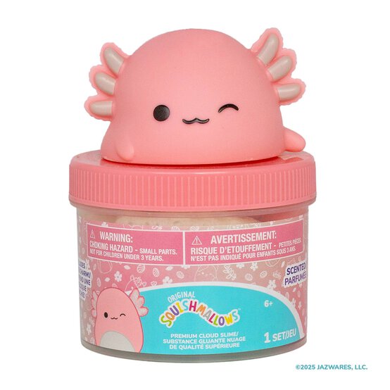Squishmallows Archie the Axolotl Scented Slime image number 1