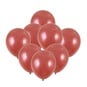 Red Pearlised Latex Balloons 8 Pack image number 1
