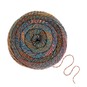 Knitcraft Blue Natural Pink Fairy Go Round Aran Yarn 150g image number 3