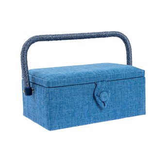 Blue Sewing Box