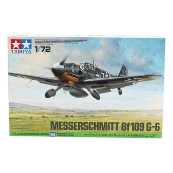 Tamiya Messerschmitt Bf109 G-6 Model Kit 1:72 image number 2