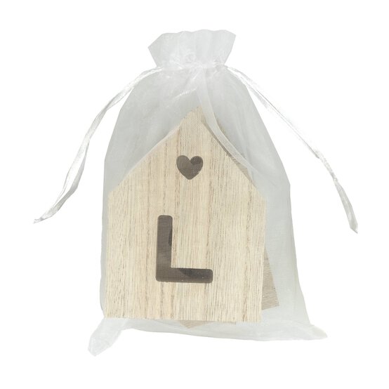 Wooden Love Houses Set 4 Pieces image number 5