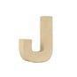 Mini Mache Letter J 10cm image number 1