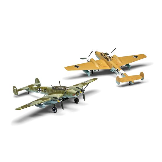Airfix Messerschmitt Bf110E E-2 Trop Model Kit 1:72 image number 3