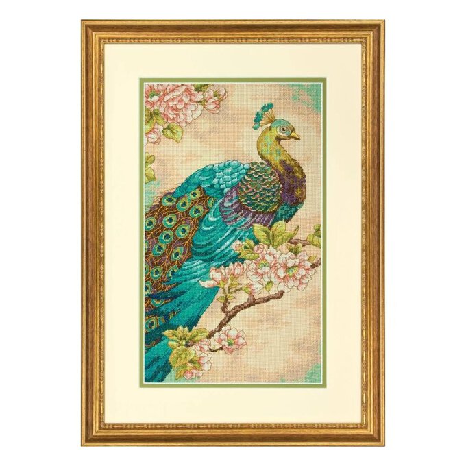 Indian Peacock Cross Stitch image number 1
