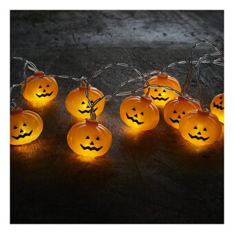 LED Pumpkin Lights 1.5m