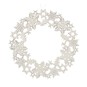 Snowflake and Star Wooden Wreath 20cm image number 2