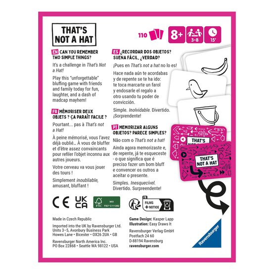 That’s Not a Hat Card Game image number 4