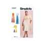 Simplicity Women's Dresses Sewing Pattern S9887 (W3 30W-38W) image number 1
