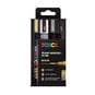 Uni-ball Posca Festive PC-5M Marker Pens 4 Pack image number 1
