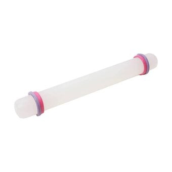White Non-Stick Rolling Pin 23cm