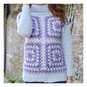 Knitcraft Granny Square Roll Neck Jumper Digital Pattern 0353 image number 3