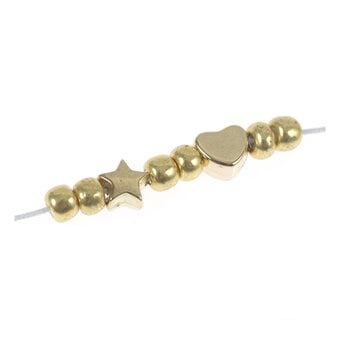Gold Separator Beads 36g image number 2