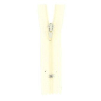 Milward Cream Nylon Dress and Skirt Zip 30cm