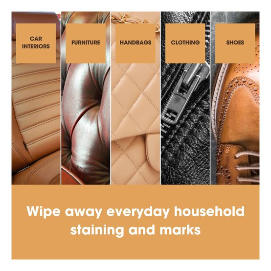 Furniture Clinic Leather Cleaning Wipes 80 Pack  image number 4