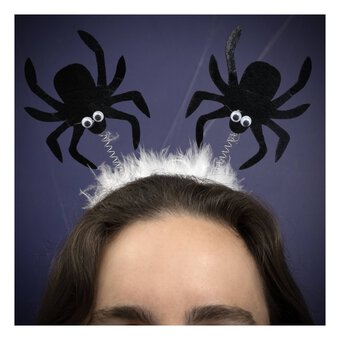 Black Spider Headband