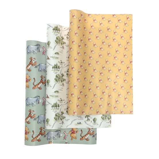 Winnie the Pooh Stripe Permanent Vinyl 12 x 12 Inches 3 Pack image number 2