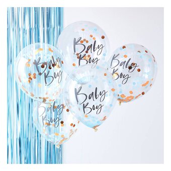 Ballons à confettis Oh Baby - 5 pcs de Ginger Ray