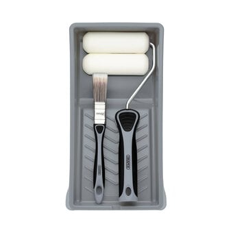 Draper Paint Roller and Brush Set 5 Pieces