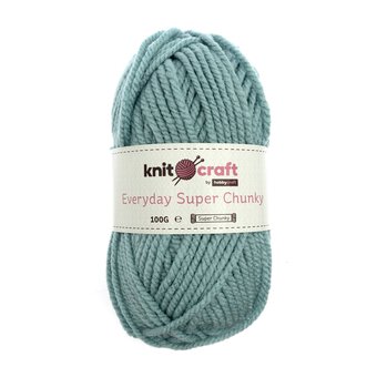Knitcraft Soft Green Everyday Super Chunky Yarn 100g