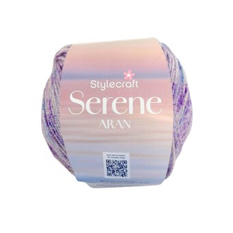 Stylecraft Placid Purple Serene Aran 100g 