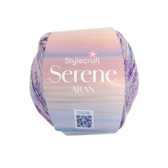 Stylecraft Placid Purple Serene Aran 100g  image number 1