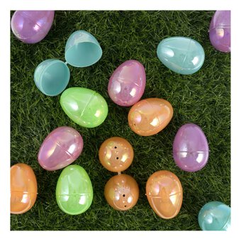 Pearlised Reusable Fillable Eggs 20 Pack