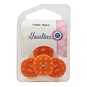 Hemline Orange Novelty Spotty Button 4 Pack image number 2