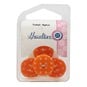 Hemline Orange Novelty Spotty Button 4 Pack image number 2