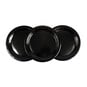 Midnight Black Paper Plates 8 Pack image number 1