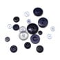 Dark Blue Buttons 50g image number 1