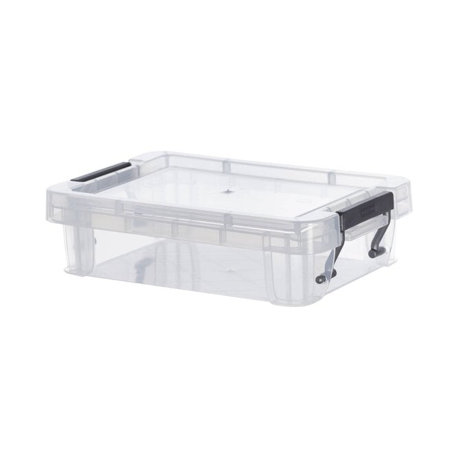 Whitefurze Allstore 0.55 Litre Clear Storage Box image number 1