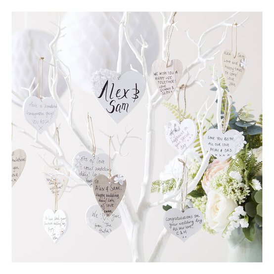 Decorative White Twig Tree 104cm image number 2