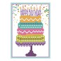 Diamond Dotz Birthday Cake Card Kit image number 1
